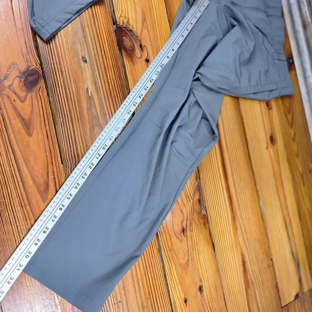 Under Armour Storm Cargo Pants Men 40x31 Gray Zip Pocket Hiking Active